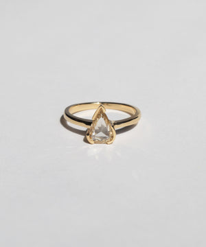 champagne diamond engagement ring by Macha Studio Brooklyn NYC