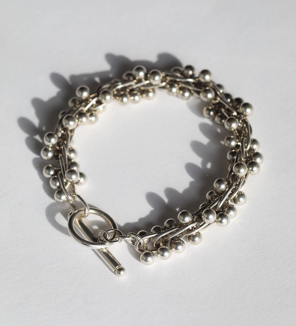 vintage silver 1990s bracelet modernist Brooklyn New York City greenpoint 11222