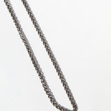 Leo Chain Necklace Silver