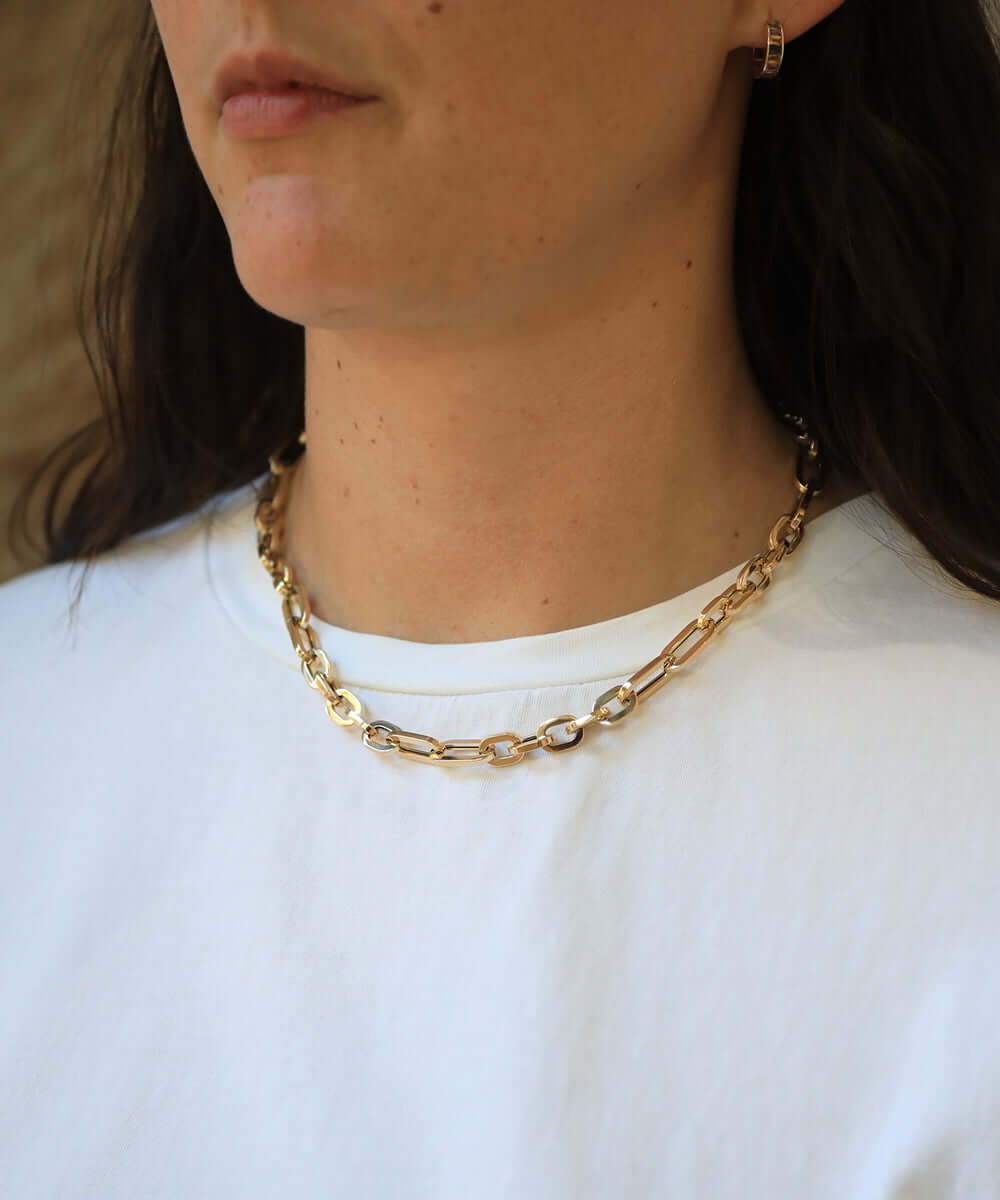 14k yellow gold Chain NYC fine jewelry brooklyn NY New York jeweler sustainable ethical greenpoint engagement