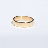 Handcrafted Hoop (Lightweight) in Yellow Gold