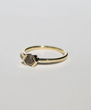 Lorry Cognac Diamond Ring