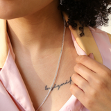 Luca Chain Necklace Silver