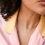 Lightweight Luca Chain Necklace Silver