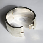 vintage mexican taxco sterling silver hinged cuff brookyln greenpoint New York City Macha Studio 925 11222