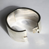 vintage mexican taxco sterling silver hinged cuff brookyln greenpoint New York City Macha Studio 925 11222