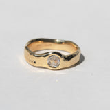 Toba Molten Solitaire (with diamond)