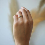 14k gold Wedding band black diamond Brooklyn New York 11222