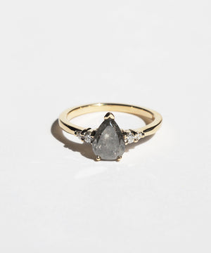 Ona Salt & Pepper Diamond Ring