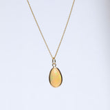 Crystal Fire Opal Freeform Pendants
