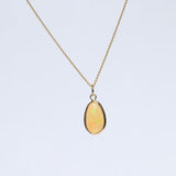 Crystal Fire Opal Freeform Pendants