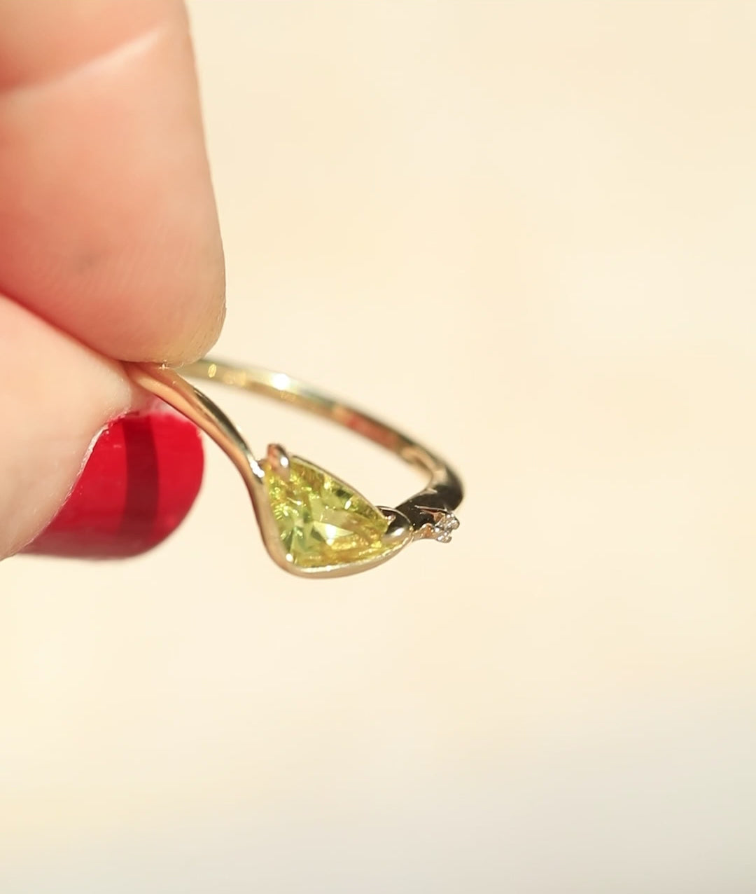 Yellow Sapphire 14k Yellow Gold Diamond  NYC fine jewelry brooklyn NY New York jeweler sustainable ethical greenpoint engagement