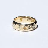 Ragged Band with Multi-colored diamonds