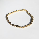 vintage 14k yellow gold rope twisted bracelet 1980s 1990s Macha Studio Greenpoint Brooklyn New York City 