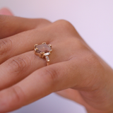Lara Copper Diamond Ring