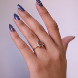 Lara Copper Diamond Ring