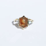 Lara Copper Diamond Ring
