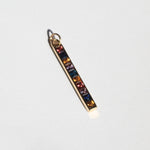 multi pendant sapphire 14k yellow gold Brooklyn New York 