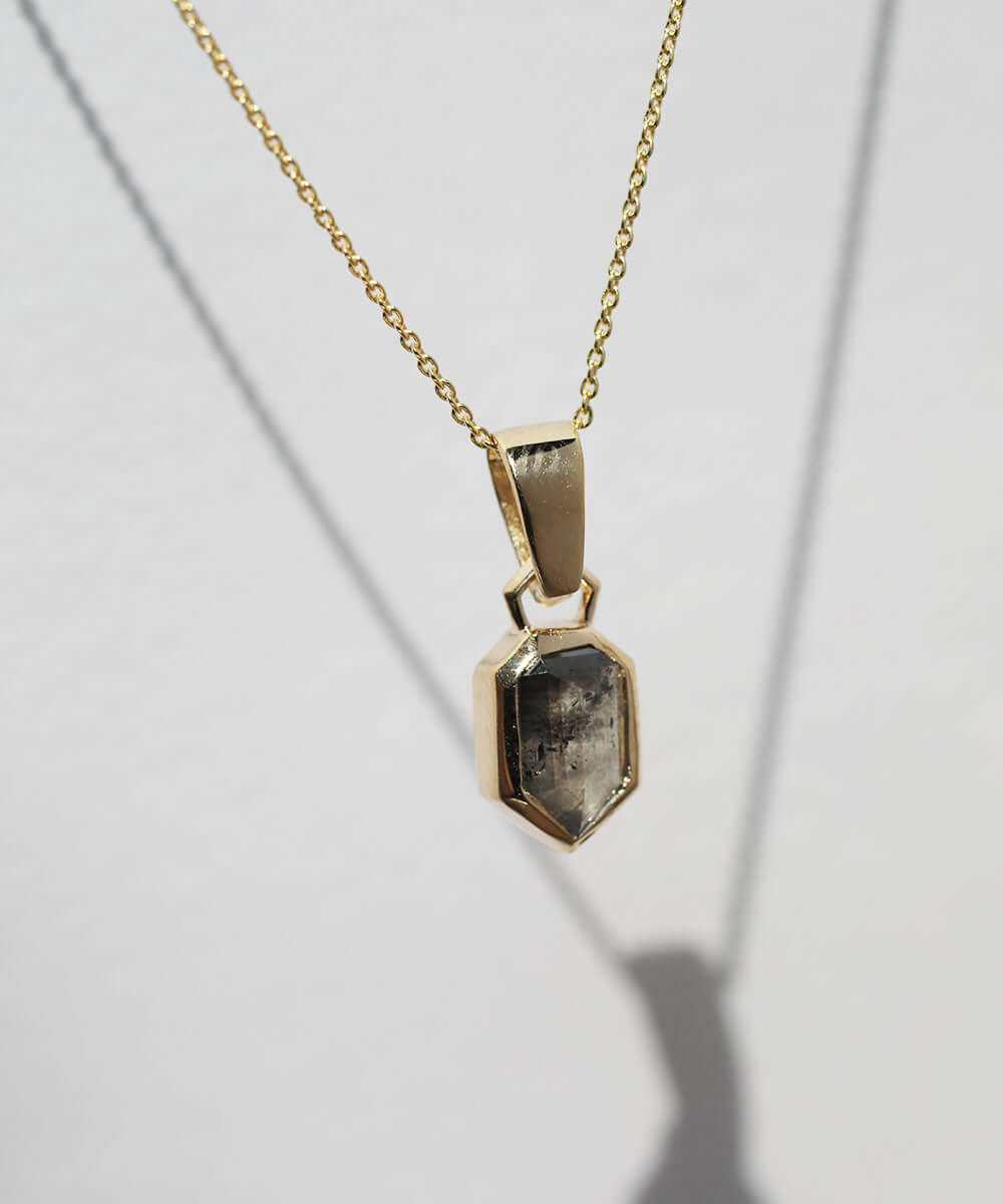 macha studio brooklyn new york sterling silver yellow gold jewelry handmade sustainable necklace engagement rind diamond sapphire silver