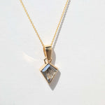 macha studio jewelry designer brooklyn new york yellow gold salt and pepper diamond engagement ring wedding jewelry pendant necklace