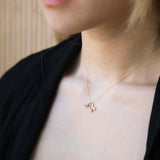 ruby macha studio brooklyn ny yellow gold pendant 14k charm necklace engagement ring wedding band
