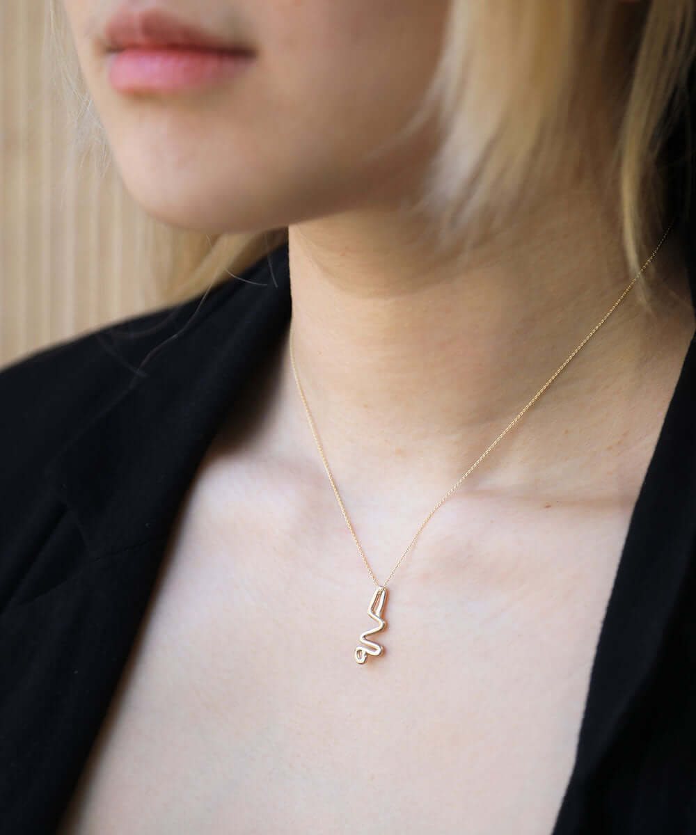 ruby macha studio brooklyn ny yellow gold pendant 14k charm necklace engagement ring wedding band