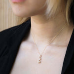 ruby macha studio brooklyn ny yellow gold pendant 14k charm necklace engagement ring wedding band