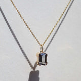 Tanzanite Pendant Necklace Jewelry Brooklyn nyc Greenpoint Designer 