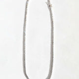 14k gold diamond tennis chain NYC fine jewelry brooklyn NY New York jeweler sustainable ethical greenpoint engagement