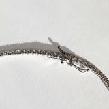 14k gold diamond tennis chain NYC fine jewelry brooklyn NY New York jeweler sustainable ethical greenpoint engagement