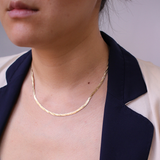 Triple braided Chain Necklace