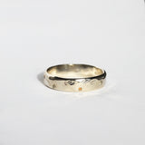 Tundra Band with Random Multi Colored Diamonds