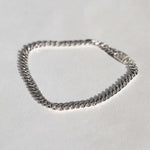 14k gold diamonds curb chain bracelet macha jewelry brooklyn nyc