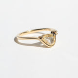 Cosmic Pear Yellow Diamond Ring