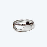 Sculptural Billow wedding Ring Gold, Ring, Macha Studio, Brooklyn NYC