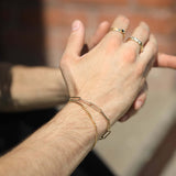 Gold chain Bracelets yellow gold fine Jewelry Brooklyn New York