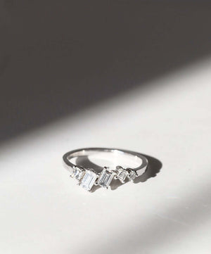 asymmetric diamond ring brooklyn new york