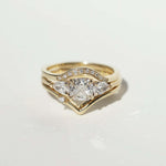 engagement ring white diamond sparkly big large wedding greenpoint nyc near me