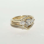 engagement ring white diamond sparkly big large wedding greenpoint nyc near me