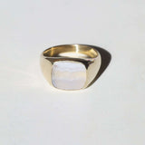 Mens gold signet ring, wedding band,  jewelry store, Greenpoint, Brooklyn NYC