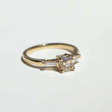 cognac diamond yellow gold baguette Brooklyn New York