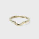 curved wedding band macha studio brooklyn new york