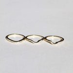 Curved Diamond Engagement/Wedding Band gold, Macha Studio, Brooklyn NYC