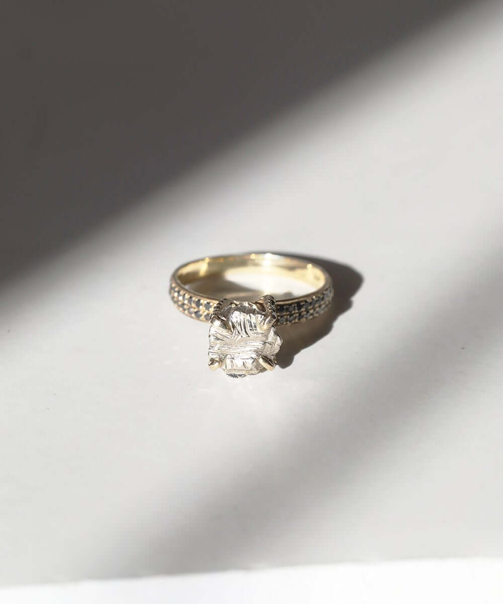 Diamond Rockwell II engagement ring, Macha Studio, Brooklyn NYC