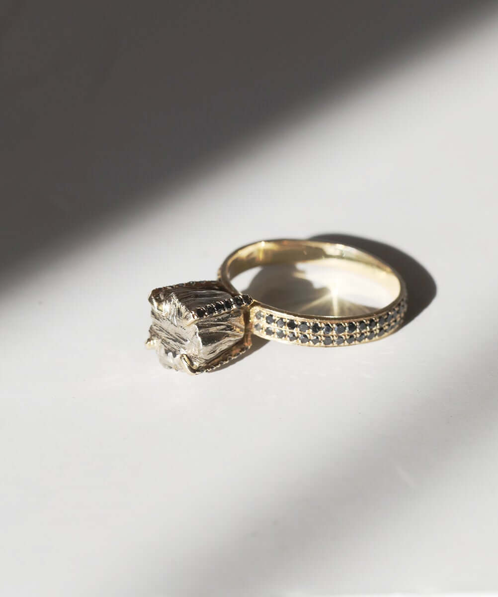 Diamond Rockwell II engagement ring, Macha Studio, Brooklyn NYC