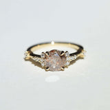 red diamond yellow gold jewelry Brooklyn New York