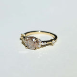 red diamond yellow gold jewelry Brooklyn New York