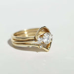 diamond ring stack Macha studio jewelry store made in brooklyn nyc