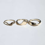 Fern sculptural wedding Ring Gold, Ring, Macha Studio, Brooklyn NYC