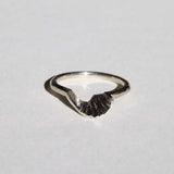 Fern sculptural wedding Ring Gold, Ring, Macha Studio, Brooklyn NYC